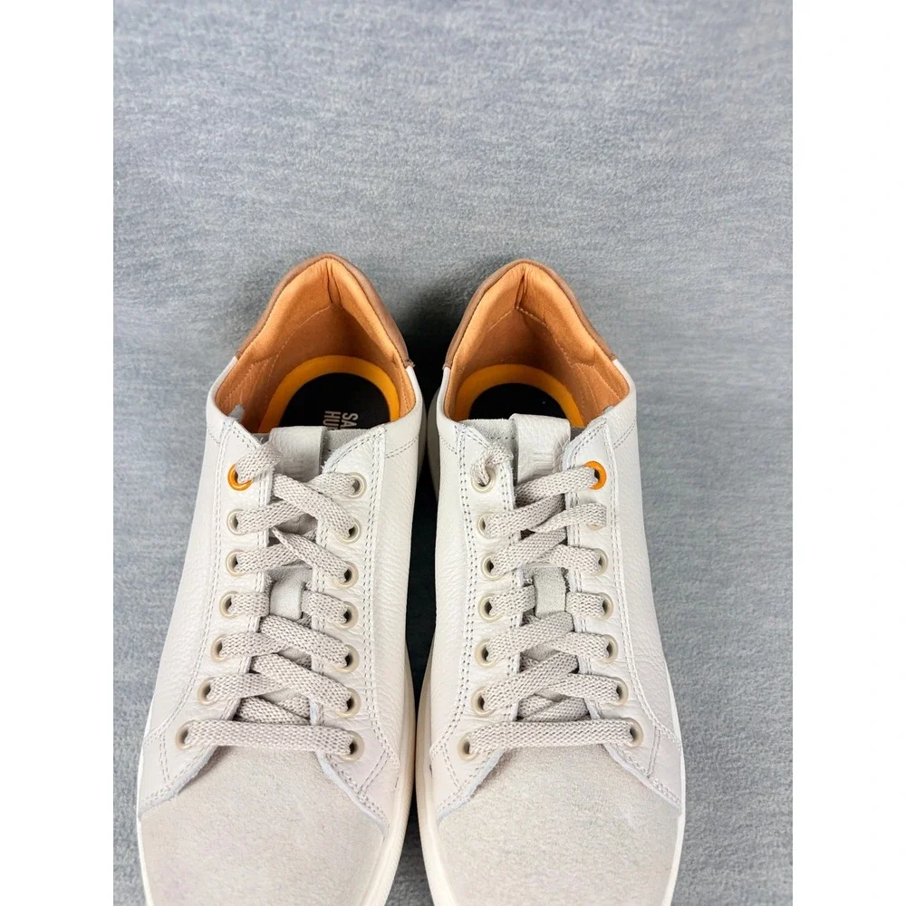 Samuel Hubbard Sunset Sneaker Womens 6 M Taupe Leather W1650-109 Womens 6 Medium